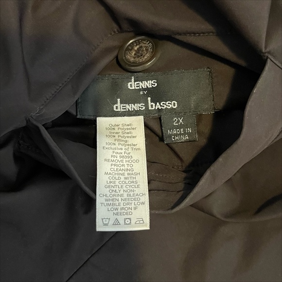 Dennis Basso | Faux Fur Reversible Toggle Coat - Picture 10 of 10